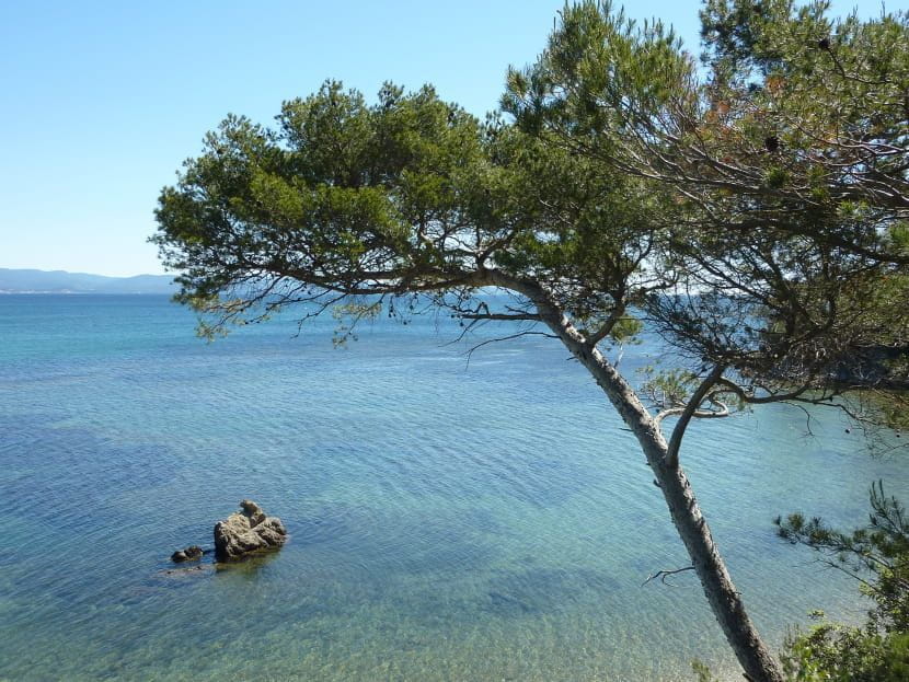 Camping Giens à côté de la plage de la Badine