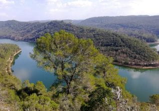 Carcès-See und Caramy-Wasserfälle