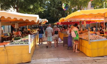 Markt auf dem Cours Lafayette - Toulon